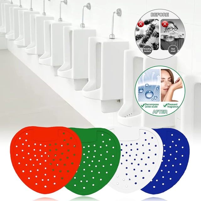 Pantalla de urinario de 8 piezas, desodorante de urinario, filtro de urinario, aroma de larga duración en cada urinario o urinario LingWen 8390612773587