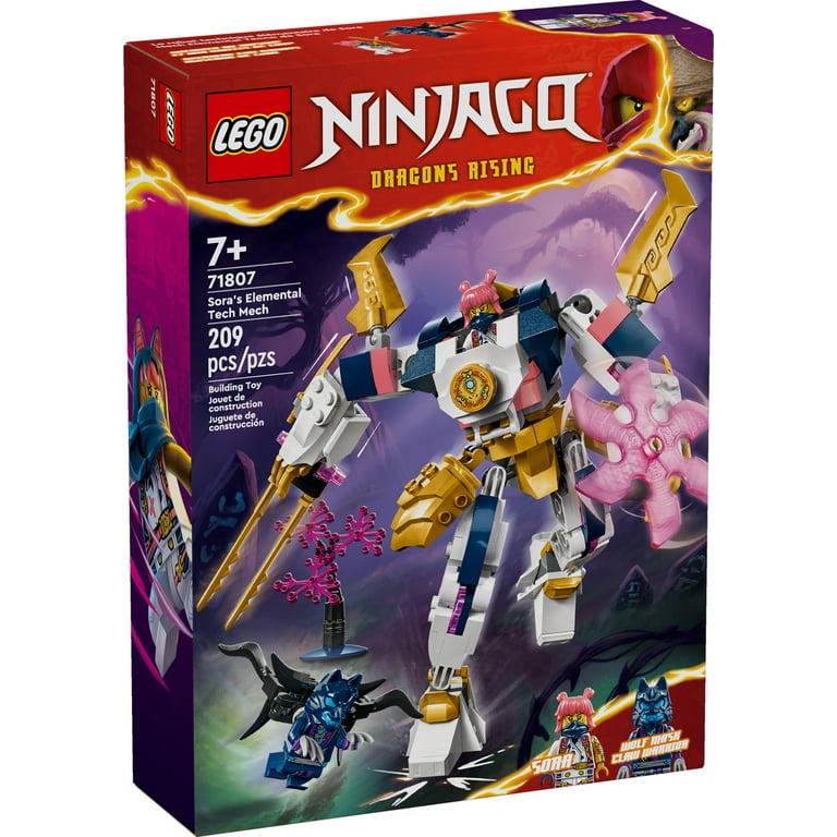 LEGO NINJAGO Sora's Elemental Tech Mech Mini Ninja Toy LEGO NINJAGO Sora's Elemental Tech Mech Mini Ninja Toy