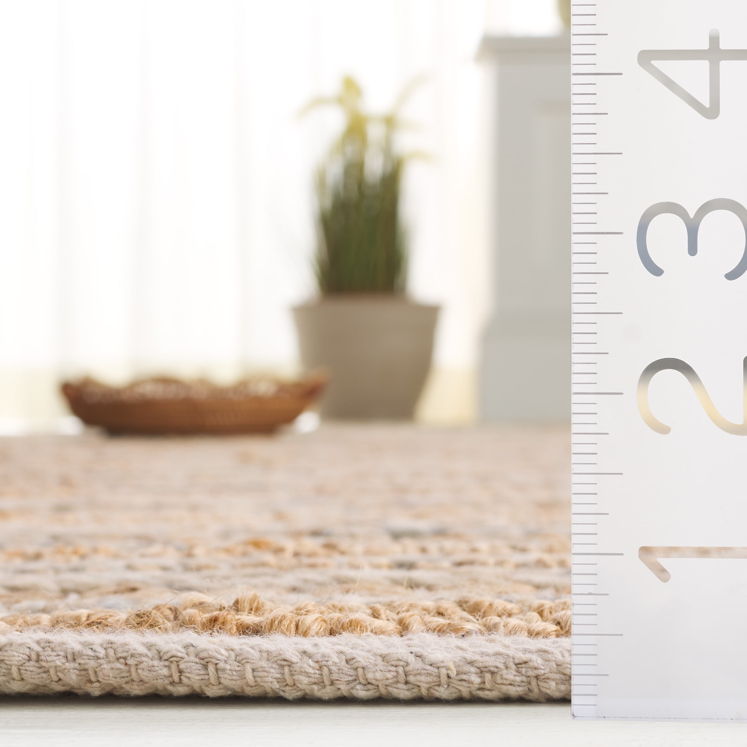 SAFAVIEH Natura Alecia Striped Area Rug, Natural/Brown, 5' x 8'