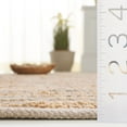 thumbnail image 4 of SAFAVIEH Natura Alecia Striped Runner Rug, Natural/Brown, 2'3" x 8', 4 of 7