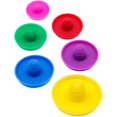 thumbnail image 2 of Set de 6 identificadores para bebidas Imagine-Nation sombreros, 2 of 4