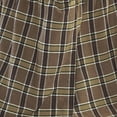 thumbnail image 4 of VHC Brands Wyatt Bedding Accessory, Queen Skirt 60x80x16, Plaid Tan, 4 of 5