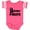 Football Pink and White, variant on Inktastic Birthday Pirate Party Boys Baby Bodysuit