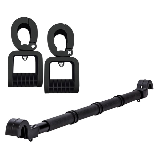 Ruiboury Telescopic Car Clothes Drying Rod Car Clothes Rack Travel Expandable Retractable Hanger Self Driving And RVs. SUVs
