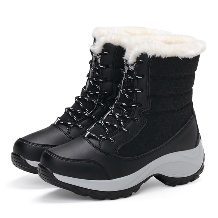 Women Winter Boots Warm Waterproof 