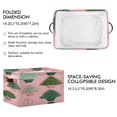 thumbnail image 3 of Adorable Christmas Tree Potted Plant Square Storage Bins with Handles Collapsible Containing Box 2 Packs, 3 of 9