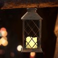 thumbnail image 4 of Kuymtek Linterna retro Lámpara de vela Luz solar Jardín Decoración colgante (Cobre) Kuymtek Iluminación del hogar multifuncional, 4 of 9