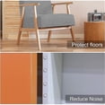 thumbnail image 4 of 100 Pcs Self Adhesive Rubber Feet Transparent Bumper Pads For Furniture Glass Tables Crafts Wall Protectors 8x2.4mm, 4 of 5