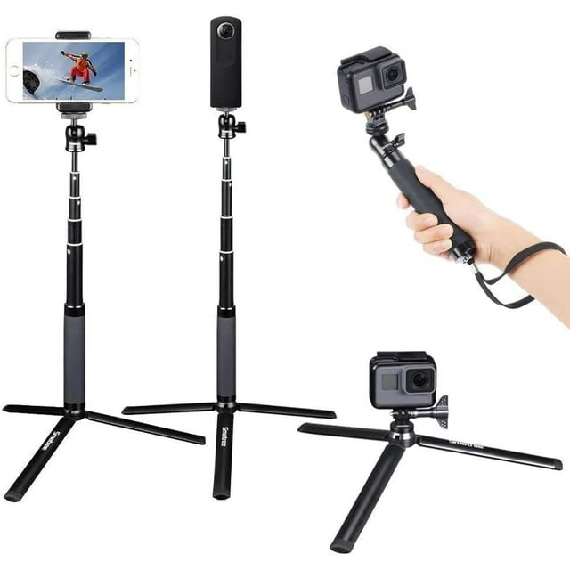 Selfie Stick Smatree telescópico para OSMO 360/GoPro Hero