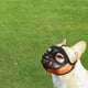 thumbnail image 3 of es de perro de hocico corto - de perro transpirable mordiscos dridos y dos Masticación dridos Entrenamiento - Lengua Naranja M Colco Bozal para perros, 3 of 8