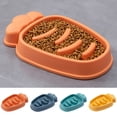 thumbnail image 2 of Methold Universal Pet Slow Food Bowl PP Healthy Eat Smooth Bowls Feeder Feeding Container Accesorio para el hogar Cocina Azul Suministros para perros Naranja Methold PT003927-01B, 2 of 6