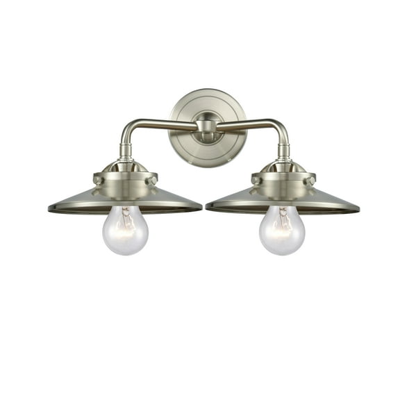 Innovations Lighting 284-2W Railroad Railroad 2 Light 16" Wide Bathroom Vanity Light -