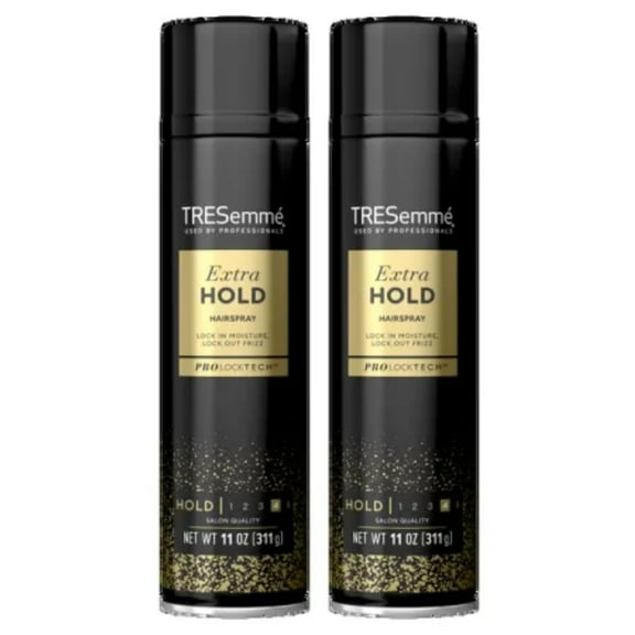 Tresemme' Extra Hold Hair Spray for Frizz Control, 11 oz Each, Pack of 2