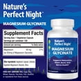thumbnail image 5 of Nature's Perfect Night Magnesium Glycinate Supplement Capsules, 120 Count 2-Pack, 5 of 7