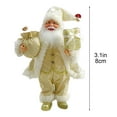 thumbnail image 3 of dajkiuy Christmas Santa Claus Figurines Hanging Ornaments, Christmas Ornaments for Tree Hanging Decorations, for Indoor Home Christmas Party Decor 3in, 3 of 6