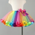 thumbnail image 5 of MEZZALL Kids Girls Dance Party Birthday Bowknot Skirt Ballet Skirts Cozy Toddler Wear, 5 of 5
