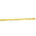 thumbnail image 2 of JewelStop 10K Yellow Gold 4.5mm Semi-Solid Miami Cuban Chain with Polished Finish and Box Clasp - 18in,24in,22in,24in (22in), 2 of 7
