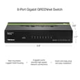 thumbnail image 4 of Interruptor TRENDnet TEG-S80G 8 Puertos Gigabait 16Gbps, 4 of 4