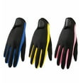 thumbnail image 2 of letairis Gants de Plongée Mode Plongée en Apnée Natation Mitaines de Protection Sous-Marine Homme Bleu S, 2 of 6