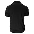 thumbnail image 4 of Men's Polo Shirts with 2 Pockets Short Sleeve Quick Dry Casual Sports Outdoor Golf Shirt for Men Basic T-Shirt Tops, M, 4 of 6