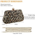 thumbnail image 2 of Sparkly Sequin Evening Bag for Women Fashion Leopard Print Shoulder Bag Party Prom Handbag, 2 of 6