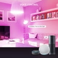 thumbnail image 3 of Yeacher WiFi Smart Light Bulbs Indoor 13W LED Light Bulb 2700K-6500K Cold & Warm Lights RGB Effects APP Remote Control Voice Control Compatible with Assistant/ , E26 Version, 3 of 7