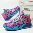 thumbnail image 2 of Chaussures de Basketball Printemps/automne 2025, Chaussures de Course Montantes pour Hommes et Femmes, Chaussures de Basketball de Performance Extérieure pour Étudiants, 2 of 6