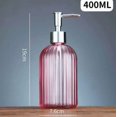 thumbnail image 1 of Desinfectante de manos, botella de champú, botella de gel de ducha for baño de estilo europeo, botella de cosméticos tipo empuje, 1 of 2
