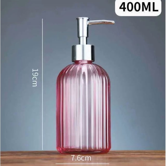 Desinfectante de manos, botella de champú, botella de gel de ducha for baño de estilo europeo, botella de cosméticos tipo empuje
