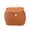 Brown-B, variant on YIGOUMY-19cm PP Woven Bike Basket with Lid, Brown Bear Design Front Basket for Bicycle, Det Storage Basket with Strap for Scooter (Pink)