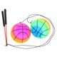 thumbnail image 5 of FENGGUIQU 2Jgo Balones Para Ejercicio Arcoíris Con Barra Para Mejora De Fuerza Y Estabilidad, 5 of 8