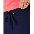 thumbnail image 4 of Hanes Just My Size Women's French Terry Capris, 19" (Plus ) Navy 5X, 4 of 10