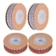 thumbnail image 3 of 4 Roll of 2 Yard Adhesive Ribbon Weaving Cotton Hollow Brim Gift Packaging Ribbon DIY Self-sticking Accessories for Party Home Office (Mixed Color), 3 of 3