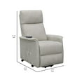 thumbnail image 5 of Herrera Power Lift Recliner with Wired Remote Beige, 5 of 5