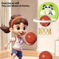 thumbnail image 6 of HUMJUSE Interactive Indoor Mini Basketball Hoop Toy for Toddlers Boys & Girls, Boy Toddler Toys with Inflator & Hooks, Gift for Toddler Age 2+, 6 of 6