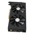 thumbnail image 4 of Tarjeta gráfica RX580 de 8 GB GDDR5 de 256 bits compatible con interfaz DVI D 2 DP, interfaz multimedia HD 2, tarjeta gráfica para juegos con 2 ventiladores, 4 of 12