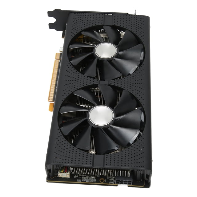 Tarjeta gráfica ANGGREK RX580 8GB GDDR5 Para PC 1306MHz Soporte de Frecuencia Central interfaz DVI D