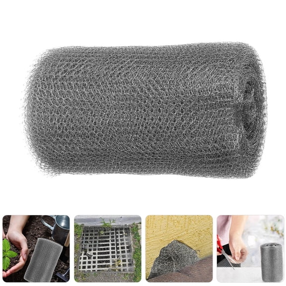 Tineasur Metal Netting Stainless Steel Wire Mesh Roll Silver 1 Roll