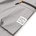 thumbnail image 6 of Men's Slim Fit Cargo Workwear Pants, Straight Leg Drawstring Elastic Waist Multi Pockets Casual Trousers Joggers, Quick Dry Breathable Lightweight Stretchy, Outdoor Hiking Gym, 6 of 7