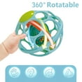 thumbnail image 5 of Twfbrm Baby Rattle Balls, BPA-Free Teething Sensory Toys with 360°Rotatable Rattles, Easy to Clean Infant Chew Toys Easy-Grasp Rattle Toys Interactive Toddler Toys for 0-36 Months Newborns Babies, 5 of 9