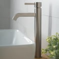 thumbnail image 4 of KRAUS Ramus Tall Vessel Bathroom Faucet, Satin Nickel Finish, 4 of 11