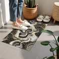thumbnail image 4 of Black Marble Gold Dot Pattern Door Rugs,Washable Non Slip Door Mats Indoor,Decorative Door Mats,Entry Mat Indoor for Entrance,Bedroom,Kitchen,Bathroom,16"x24", 4 of 6