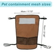 thumbnail image 2 of Unique Bargains Dog Car Net Barrier Mesh Design for Air Flow for Trucks SUV Vehicle Brown, 2 of 7