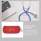 thumbnail image 2 of GOOHOCHY Estuche portátil para estetoscopio, a prueba de golpes, multifuncional, compatible con 3M Litш (rojo)., 2 of 7