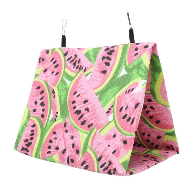 Hammock, Bird Snuggle Hut Easy To Watermelon Pattern Safe For For Rest 29x19x21cm/11.5x7.5x9.3in