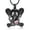 Black, variant on Stone Heart & Elephant Urn Pendant Cremation Jewelry for Ashes Holder Memory Necklace Memorial Jewelry for Women Men