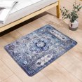 thumbnail image 4 of Runner Rug 2x3 ft Entryway Rug Bohemian Washable Runner Rugs with Non Slip Rubber Backing Vintage Area Rug Thin Carpet for Kitchen Laundry Room Bedroom, 4 of 6