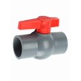 thumbnail image 3 of válvula de bola de PVC para tubería de suministro de agua con conector adhesivo deslizante, 3 of 7