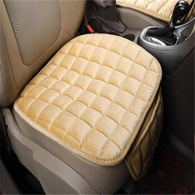 Backless Front Seat Cushion with Secure and Tie Design for Enhanced Automotive Comfort and Support