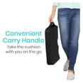 thumbnail image 5 of YfulYde Hemorrhoid Pillow - Donut Cushion for Pain & Pressure Relief, Surgery Recovery, Postpartum, Pregnancy - Men, Women Hemorrhoidal Seat - for Sitting, Office Chair, Car - Portable, Memory Foam, 5 of 9